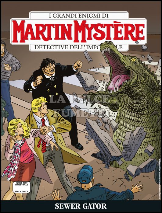 MARTIN MYSTERE #   362: SEWER GATOR